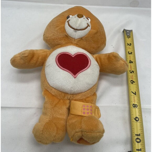 Care Bears 12" Plush TENDERHEART BEAR  GET WELL BANDAID 2004 Sound Not Working - Picture 16 of 16